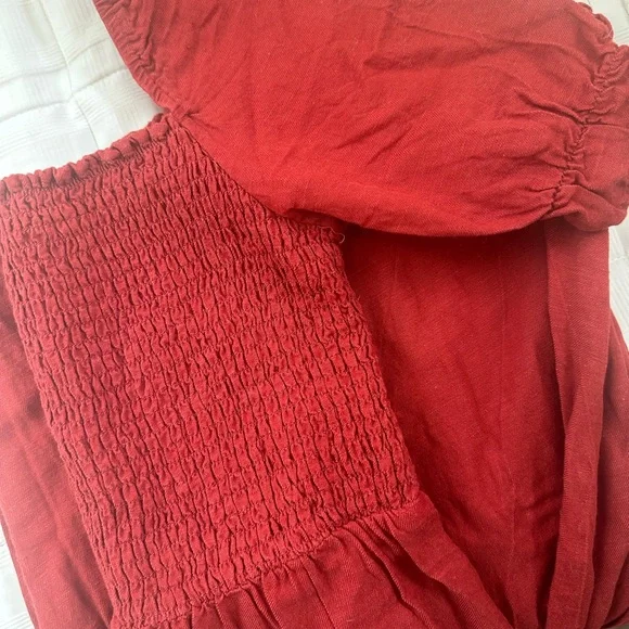 New Look Rust Midi Dress - Picture 6 of 6